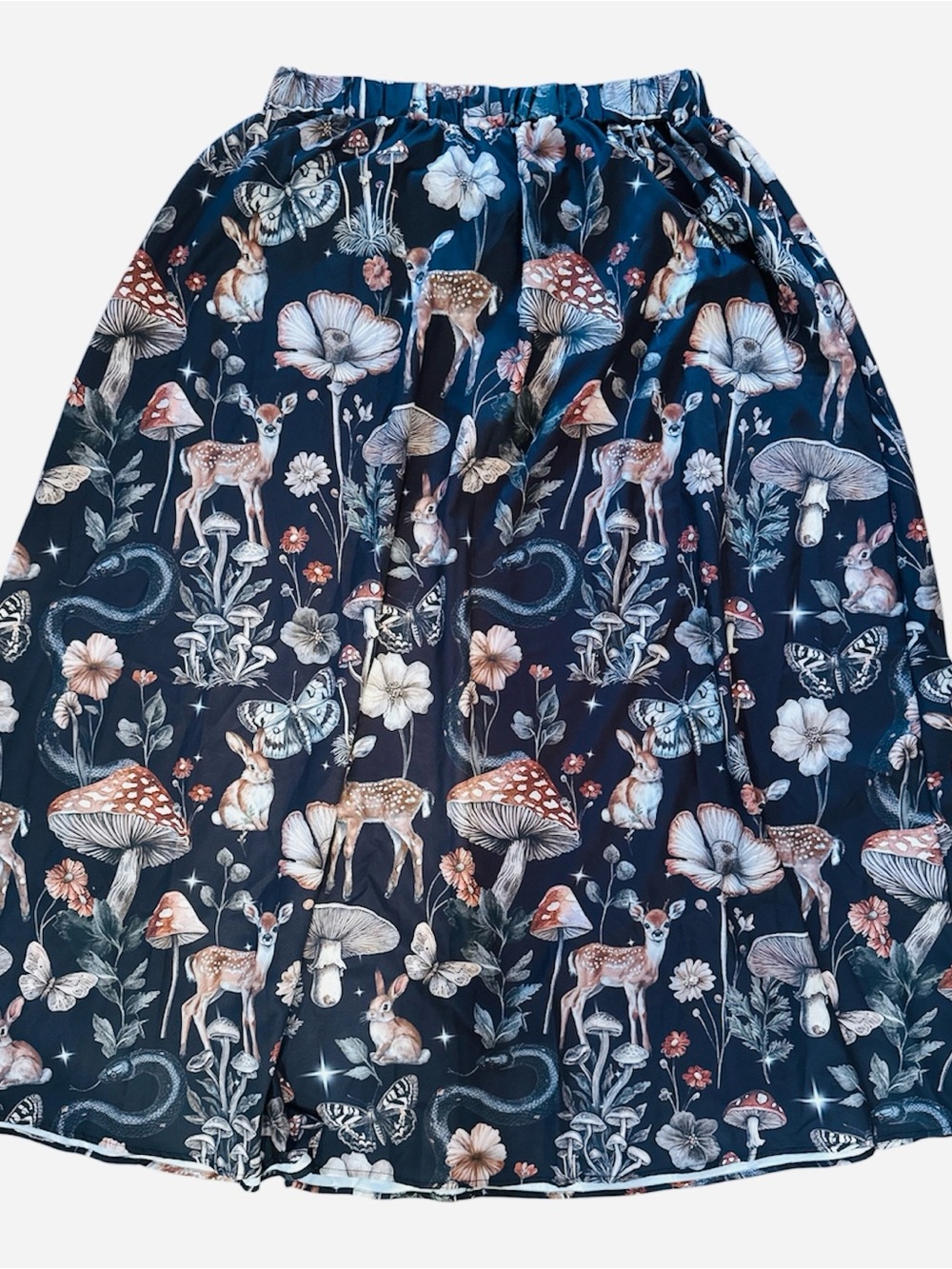ROMWE fairy garden nature core full maxi skirt NWT M-XL